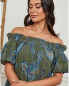 Robe Dawa vert kaki