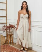 Robe 100% Lin Gretz beige