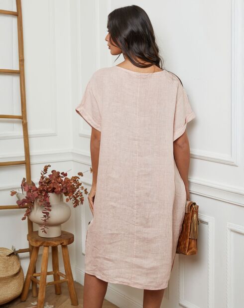 Robe 100% Lin Harvel nude
