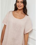 Robe 100% Lin Harvel nude