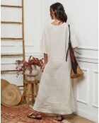 Robe 100% Lin Jacobi beige