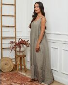 Robe 100% Lin Norgel taupe