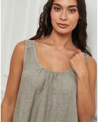Robe 100% Lin Norgel taupe
