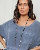 Robe Postyn bleu indigo