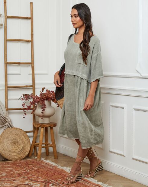 Robe Postyn vert kaki