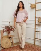 Top Carnaval rose
