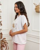Top Casta blanc