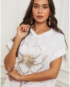 Top Casta blanc