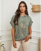 Top Casta vert kaki