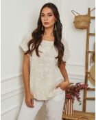 Top Furtive beige