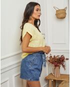 Top Furtive jaune