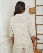 Veste 100% Lin Irdwan beige
