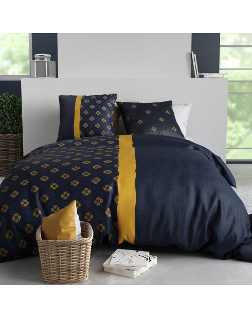 Parure Housse de Couette 3pcs 100%coton 57fils nil