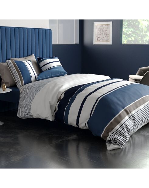 Parure Housse de Couette 3pcs 100%coton 57fils belize