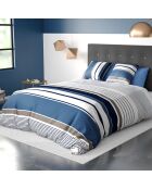 Parure Housse de Couette 3pcs 100%coton 57fils belize