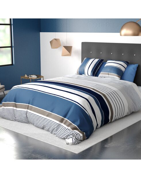 Parure Housse de Couette 3pcs 100%coton 57fils belize