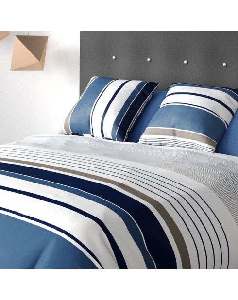 Parure Housse de Couette 3pcs 100%coton 57fils belize