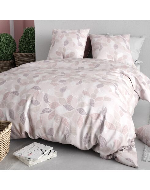 Parure Housse de Couette 3pcs 100% Coton 57fils alix