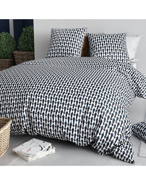 Parure de Couette 3pcs 100% Coton 57fils geo