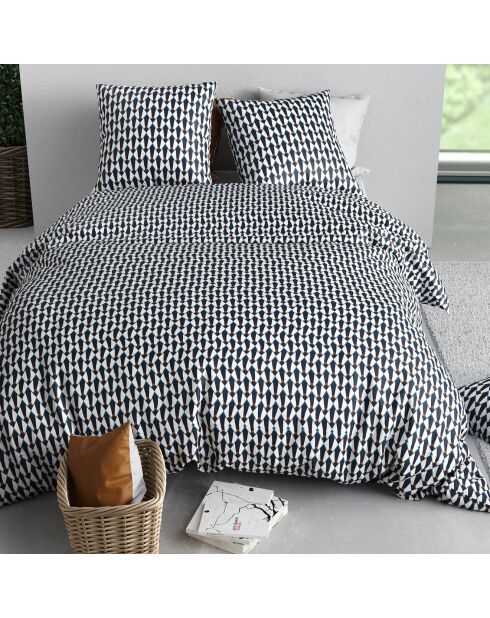 Parure de Couette 3pcs 100% Coton 57fils geo