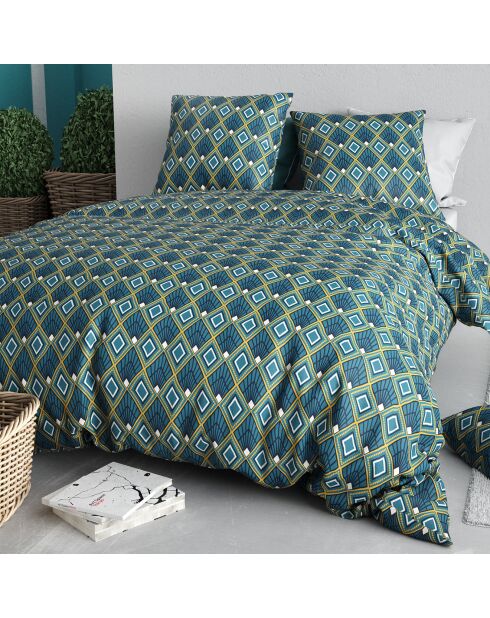 Parure Housse de Couette 3pcs 100% Coton 57fils triska