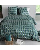 Parure Housse de Couette 3pcs 100% Coton 57fils triska