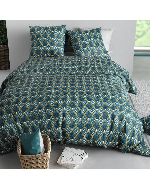 Parure Housse de Couette 3pcs 100% Coton 57fils triska