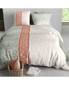 Parure Housse de Couette 3pcs 100% Coton 57fils prana