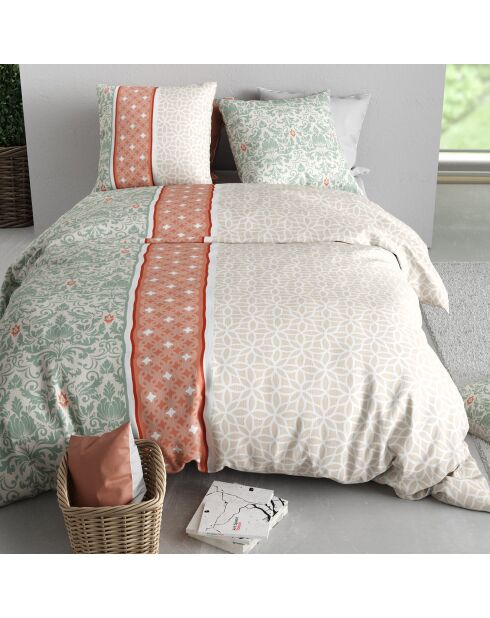 Parure Housse de Couette 3pcs 100% Coton 57fils prana