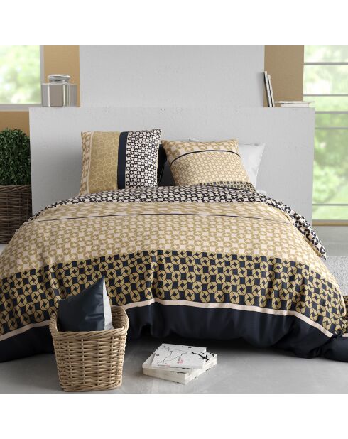 Parure Housse de Couette 3pcs 100% Coton 57fils luxore