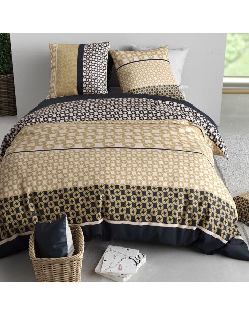 Parure Housse de Couette 3pcs 100% Coton 57fils luxore