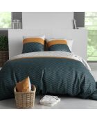 Parure Housse de Couette 3pcs 100% Coton 57fils orus