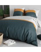Parure Housse de Couette 3pcs 100% Coton 57fils orus