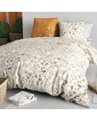 Parure Housse de Couette 3pcs 100% Coton 57fils demil