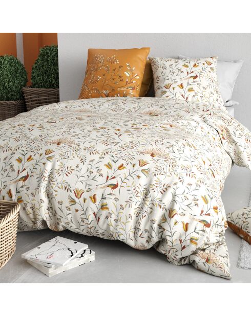 Parure Housse de Couette 3pcs 100% Coton 57fils demil