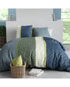 Parure Housse de Couette 3pcs 100% Coton 57fils polo