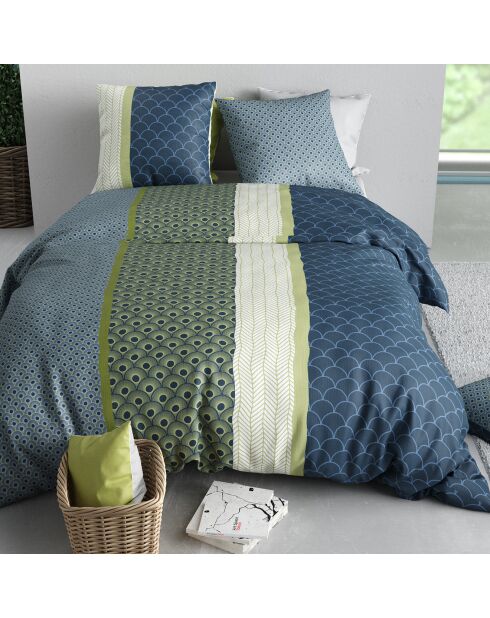 Parure Housse de Couette 3pcs 100% Coton 57fils polo