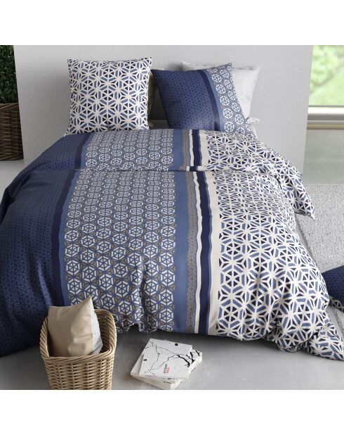 Parure Housse de Couette 3pcs 100% Coton 57fils mil