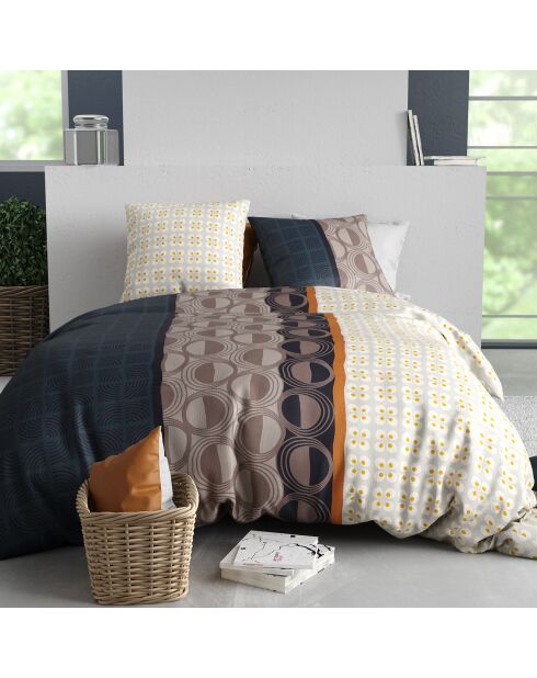 Parure Housse de Couette 3pcs 100% Coton 57fils curtis