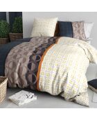 Parure Housse de Couette 3pcs 100% Coton 57fils curtis