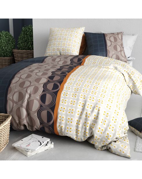 Parure Housse de Couette 3pcs 100% Coton 57fils curtis