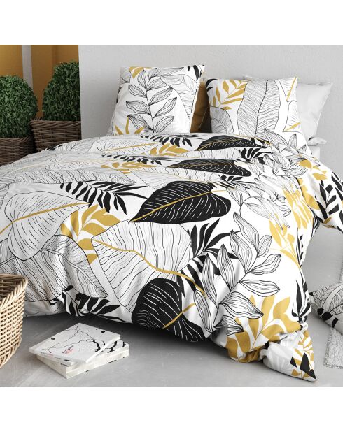 Parure Housse de Couette 3pcs 100% Coton 57fils moana