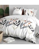 Parure Housse de Couette 3pcs 100% Coton 57fils imanta