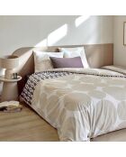 Parure Housse de Couette 3 pcs 100 % Coton 51 Pito blanche