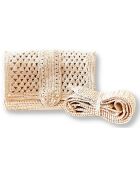 Sac bandoulière en Raphia Nina Keith naturel - 21x13.5x4 cm