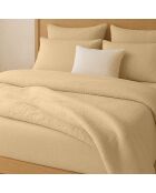 Drap Housse 100% Gaze de Coton Lavé - Bonnet 30 cm  ecru naturel