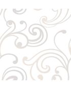 Papier peint Shades Blanc Irisé - 53x1005 cm