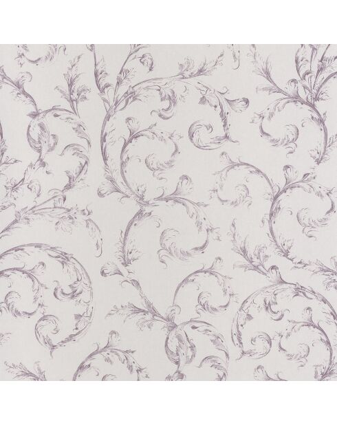 Papier peint Fontainebleau Arabesque Parme - 53x1005 cm