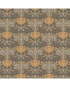 Papier peint Belle Epoque Fox Trot Marron - 53x1005 cm