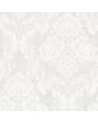 Papier peint Montsegur Demeure Blanc - 53x1005 cm